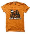 Tee Shirt Paranoid, Spider and Grenade