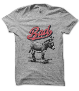 Tee Shirt Bad Donkey Skate Board