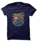 Tee Shirt Hossegor Breaks Landais, French Surfer