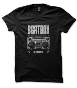 Tee Shirt BeatBox Oldschool , Vintage Music