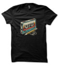 Tee Shirt noir Cassette Vintage, tu rembobines ?