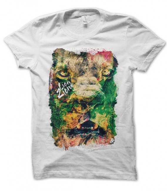 T-shirt Lion Zion WeeD