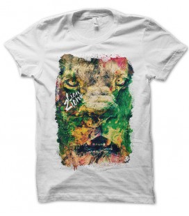 T-shirt Lion Zion WeeD