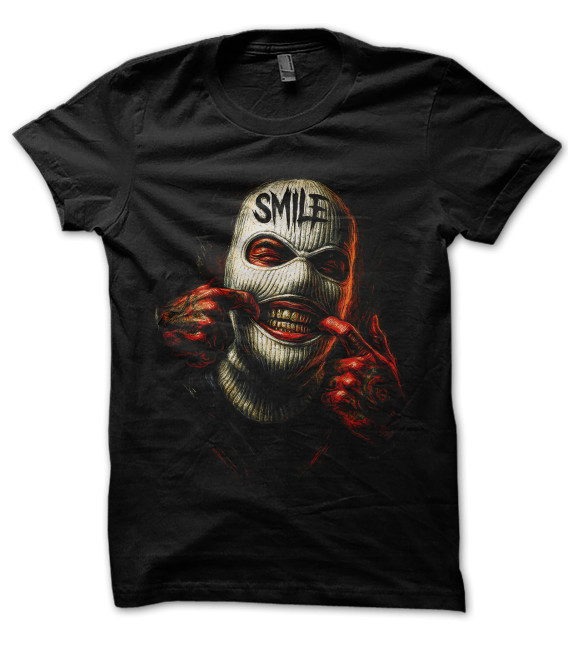 Tee Shirt Smile Gangsta Street Wear