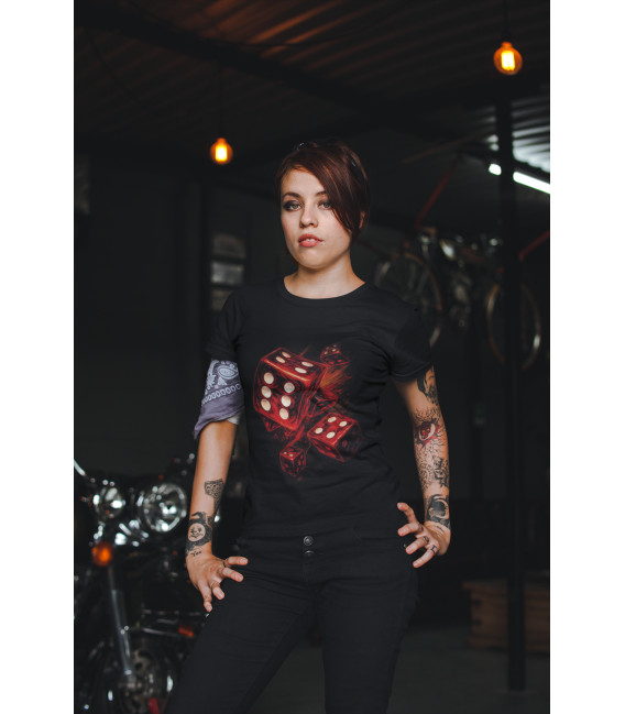 Tee Shirt Femme Dés de la Life Street Wear