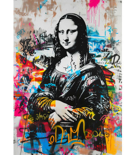 Poster Pop Art Mona Lisa la Joconde