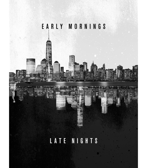 Poster Early Morning, Late Nights