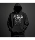 Sweat Shirt Capuche Noir, ValHalla Vikings