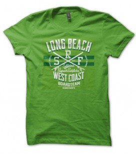 T-shirt Long Beach WestCoast, Surfer California