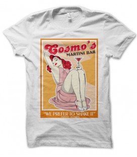 T-shirt Cosmo's Martini Bar, we prefer to Shake it