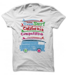 T-shirt Team Surf California Competition