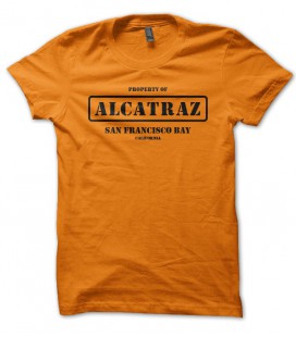 T-shirt Alcatraz, San Franciisco Bay, California