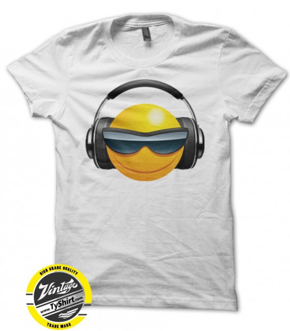 Tee shirt DJ Smiley humoristique