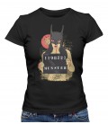 T-shirt Femme Cat Woman fatiguée.. Grunge Style Super Heros