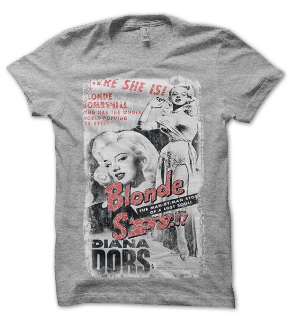 T-shirt Movie Blonde Spy, Diana Dors