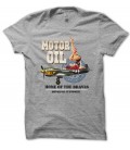 T-shirt Motor Oil, Marines Home of the Brave, Pin Up