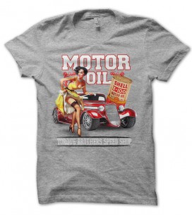 Motor Oil Torque Speed shop Pin Up Sexy