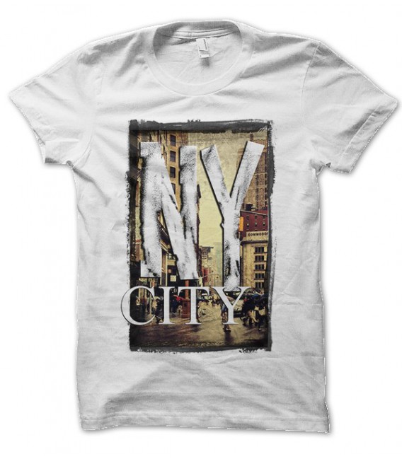 T-shirt New York City Old View