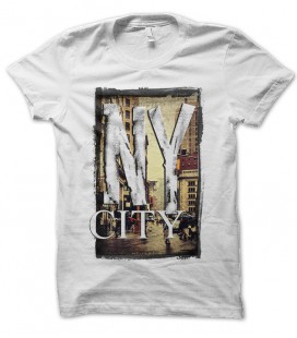 T-shirt New York City Old View