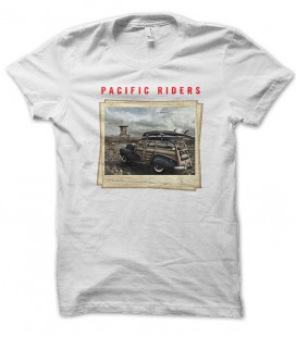 T-shirt Pacific Riders Old Vans Surfing