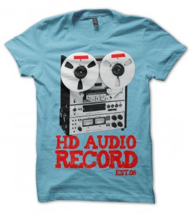 T-shirt HD Audio Records Vintage Style