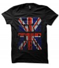 T-shirt God save the Queen, English Flag Punk