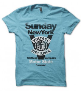 T-shirt Sunday New York, Motor State Outlaw