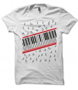 T-shirt Musique Beat Note de musique