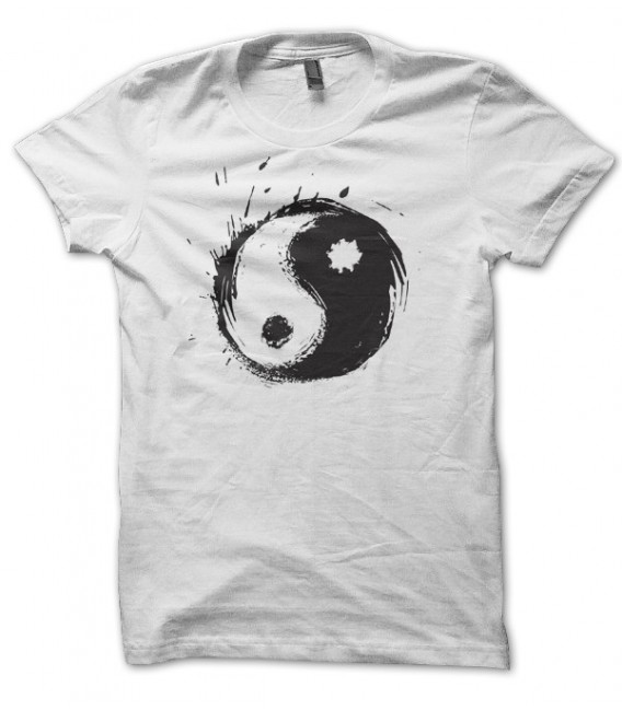 T-shirt Ying Yang Splash