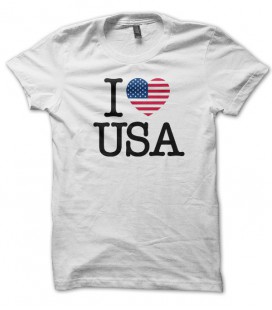 T-shirt I Love USA