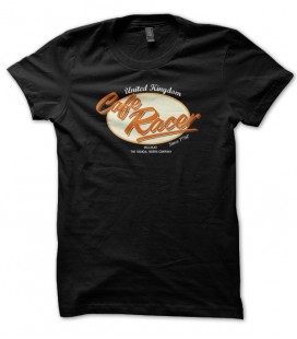 T-shirt Cafe Racer United Kingdom UK Motorcycle