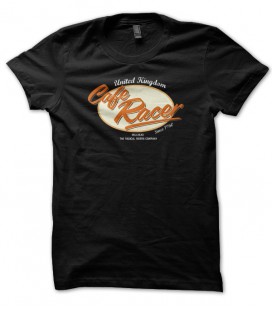 T-shirt Cafe Racer United Kingdom UK Motorcycle