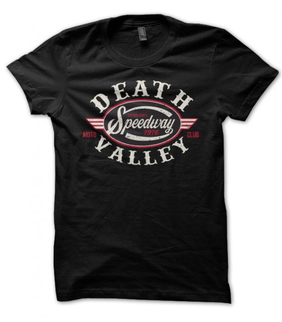 T-shirt Biker, Death Valley Speedway