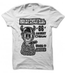 T-shirt Motorcycle Club Anarchy 66 Outlaws Bikers