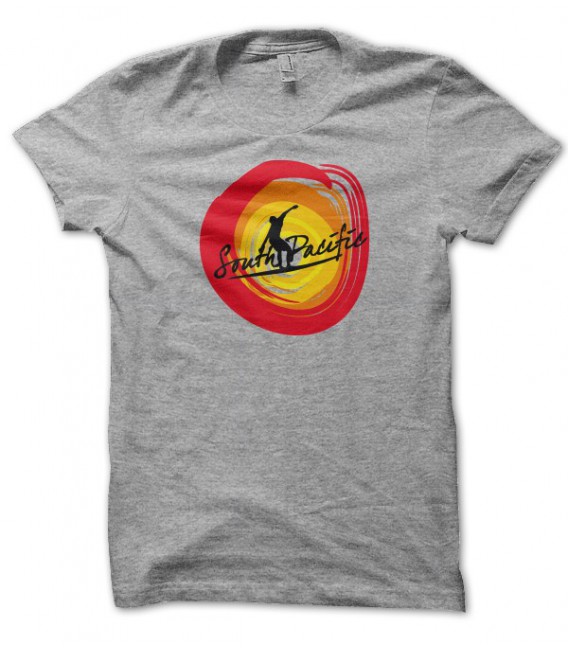 T-shirt South Pacific Surfing California