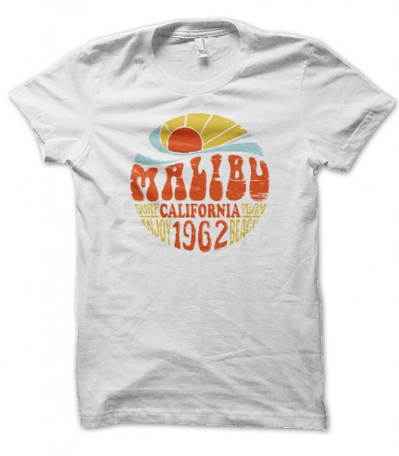 T-shirt Malibu California