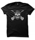 T-shirt Skull Rock and Guitares