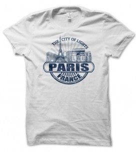 T-shirt Paris, city of lights