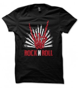 T-shirt Skull Rock n Roll HangLoose