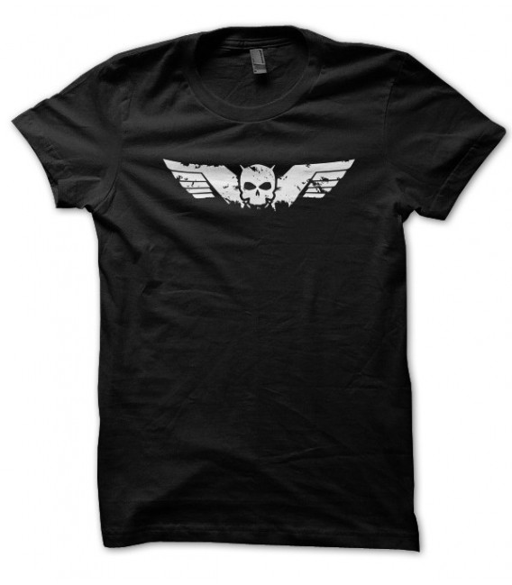 T-shirt Skull Wings Racing