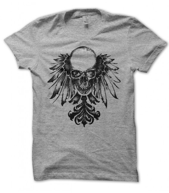 T-shirt Indian Skull ( Tête de Mort Indienne )