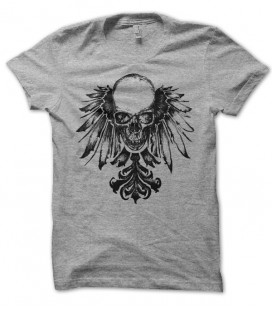 T-shirt Indian Skull ( Tête de Mort Indienne )