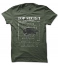 T-shirt Top Secret, Shéma secret du fonctionnement d'une mouche