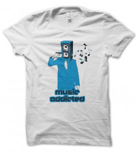 T-shirt Music Addicted