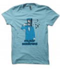 T-shirt Music Addicted