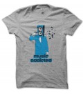 T-shirt Music Addicted
