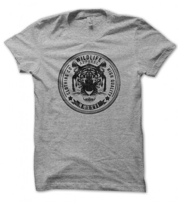 T-shirt Tigre, Wild Life