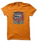 T-shirt Bus VW Flower Power, Surfing Trip