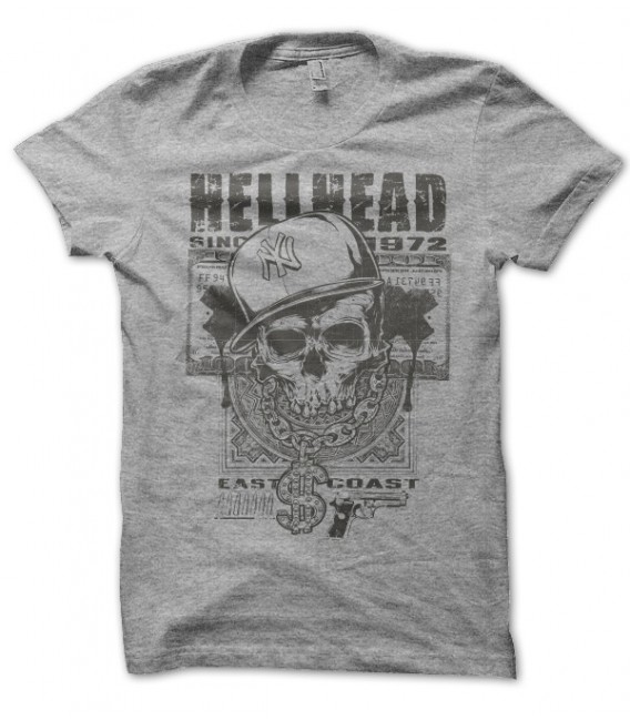 T-shirt HellHead Gangsta of East Coast