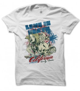 T-shirt Love is Death, California my Love